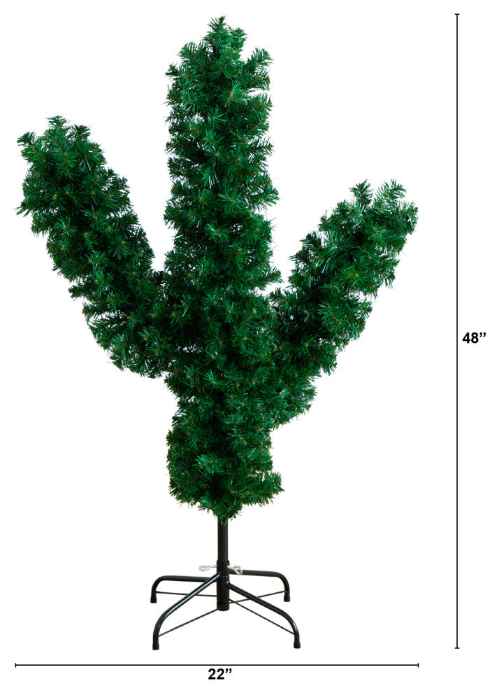 4ft. Artificial Cactus Christmas Tree