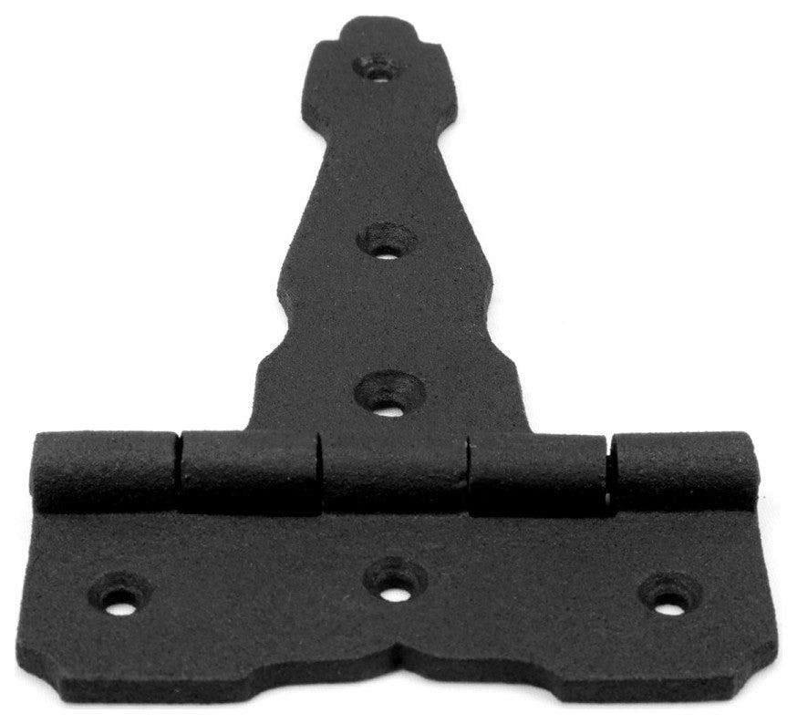 Black Cast Iron T Strap Gate Hinges Rust Resistant Cast Iron Renovators Supply