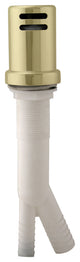 Air Gap Kit With Skirted Brass Cap, Polished Brass