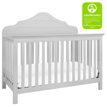 DaVinci Flora 4-In-1 Convertible Crib, Fog Gray