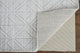 Eckhart Nomadic Diaimond Pattern Rug, Ivory, 2'6"x8'