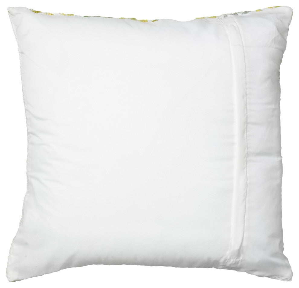 Sunny Day Chevron Throw Pillow, 18x18