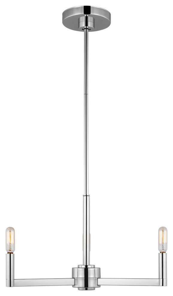 Visual Comfort Studio 3164203-05 3-Light Chandelier, Fullton
