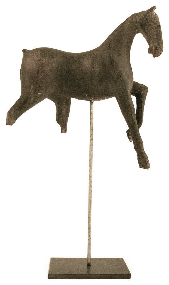Resin Horse on Stand
