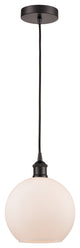 Innovations 616-1P-OB-G121-8-LED 1-Light Mini Pendant, Oil Rubbed Bronze