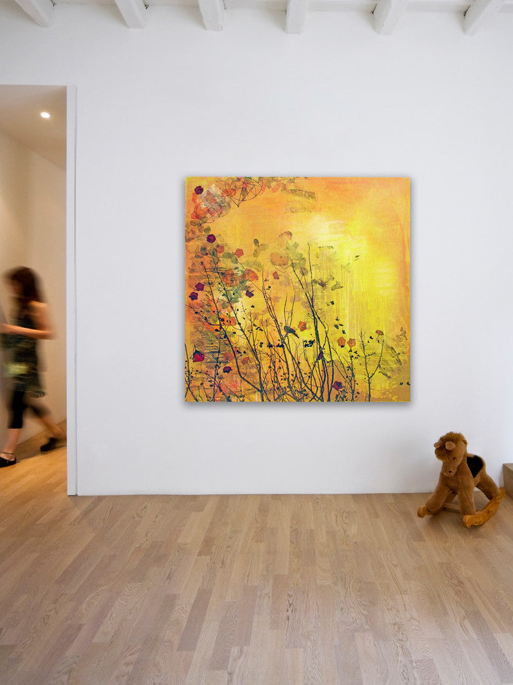 "Judynam" Painting Print on Canvas by Tracy Silva Barbosa