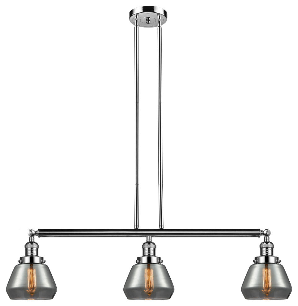 Innovations Lighting 213-Pn-G173-Led 3 Light Dimmable Led Island Light