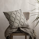 Plutus Brown Beige Diamond Faux Fur Luxury Throw Pillow, Brown Beige, 12" x 20"