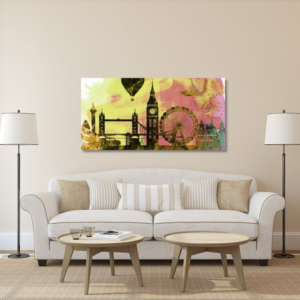 "London City Skyline" Fine Art Print