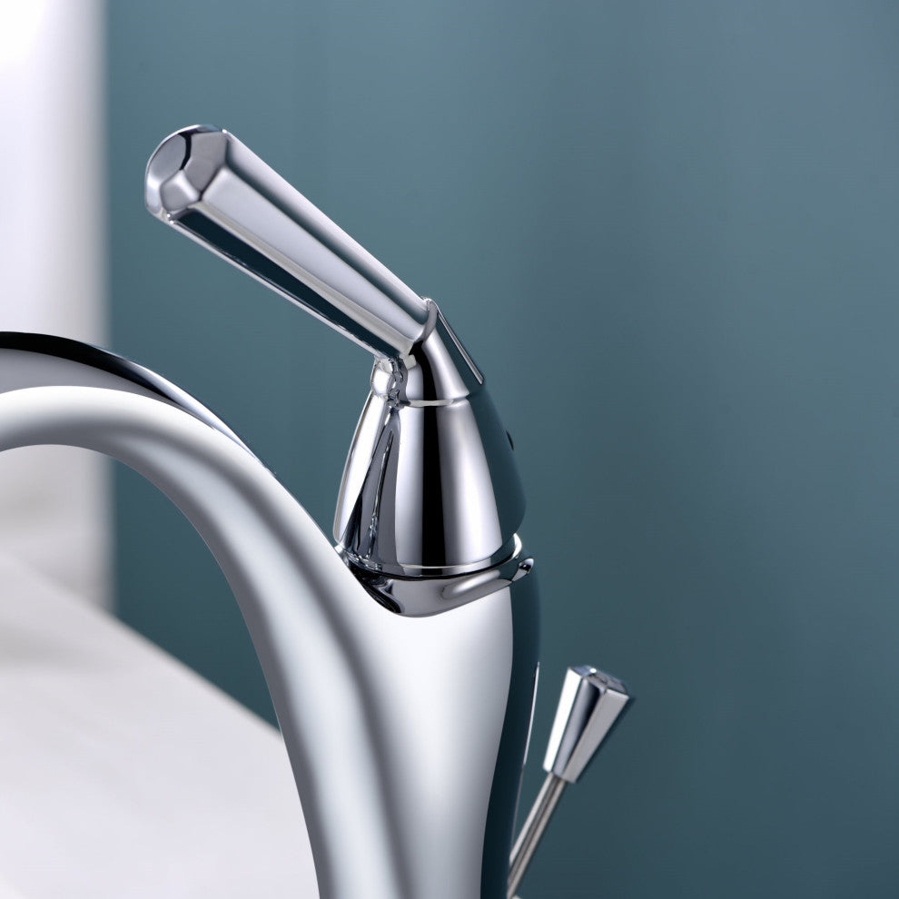 Ultra Faucets UF3521X Single Handle Bathroom Faucet, Polished Chrome