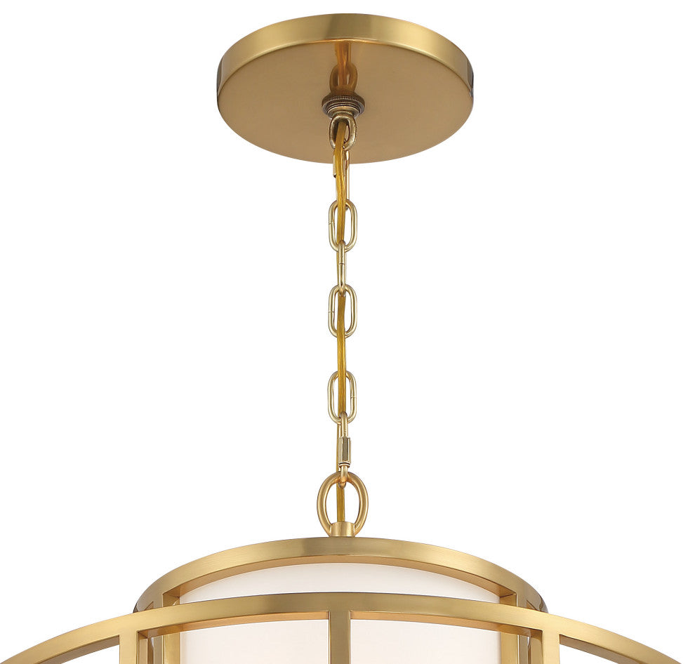 Crystorama Lighting Group 9597 Hulton 6 Light 21"W Chandelier - Matte Black