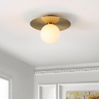 Safavieh Finlay Flush Mount Painted Gold