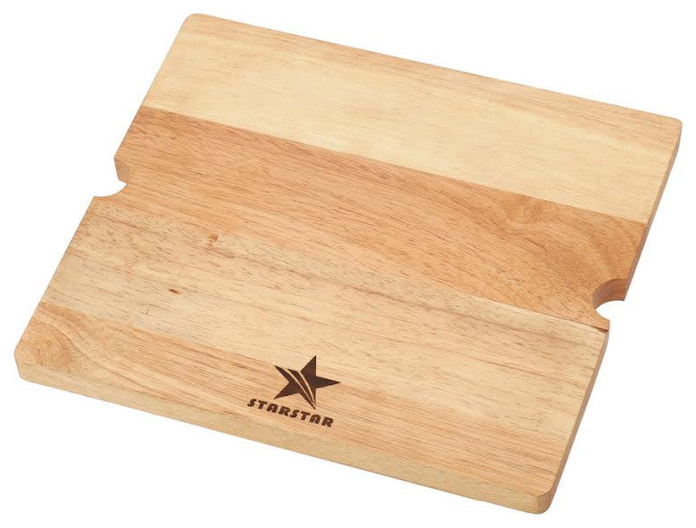 Hardwood Heavy Duty Rubber Wood Cutting Board For Kitchen, 15.5/8x13.8