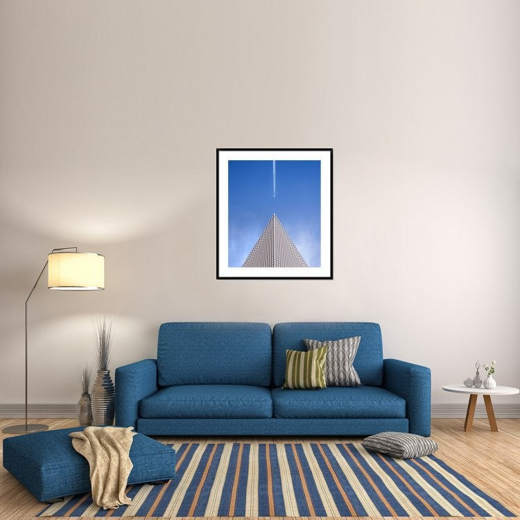 "Up And Down" Framed Digital Print by Nadav Jonas, 39x44"