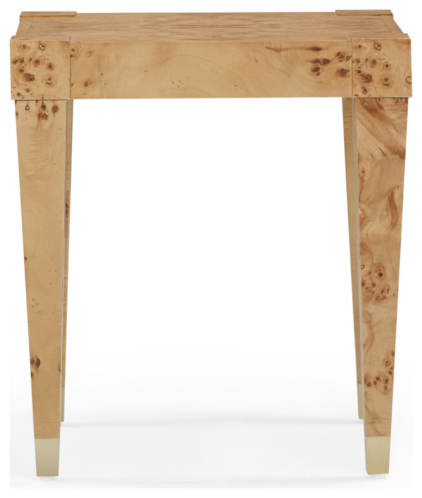 Brandyss Burl End Table, Honey Burl