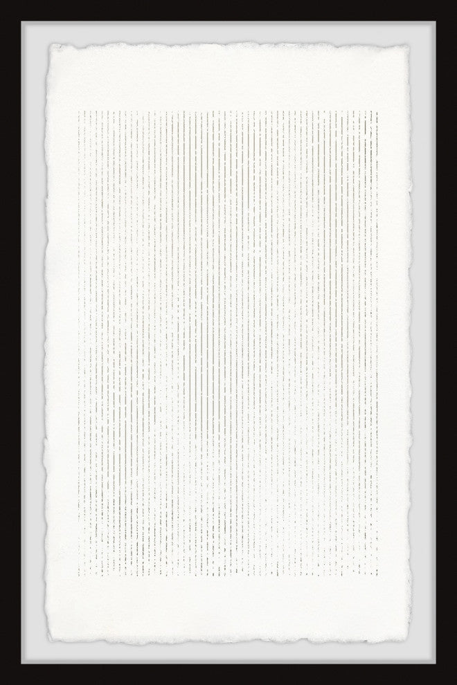 "Stained Concrete" Framed Painting Print, 12x18