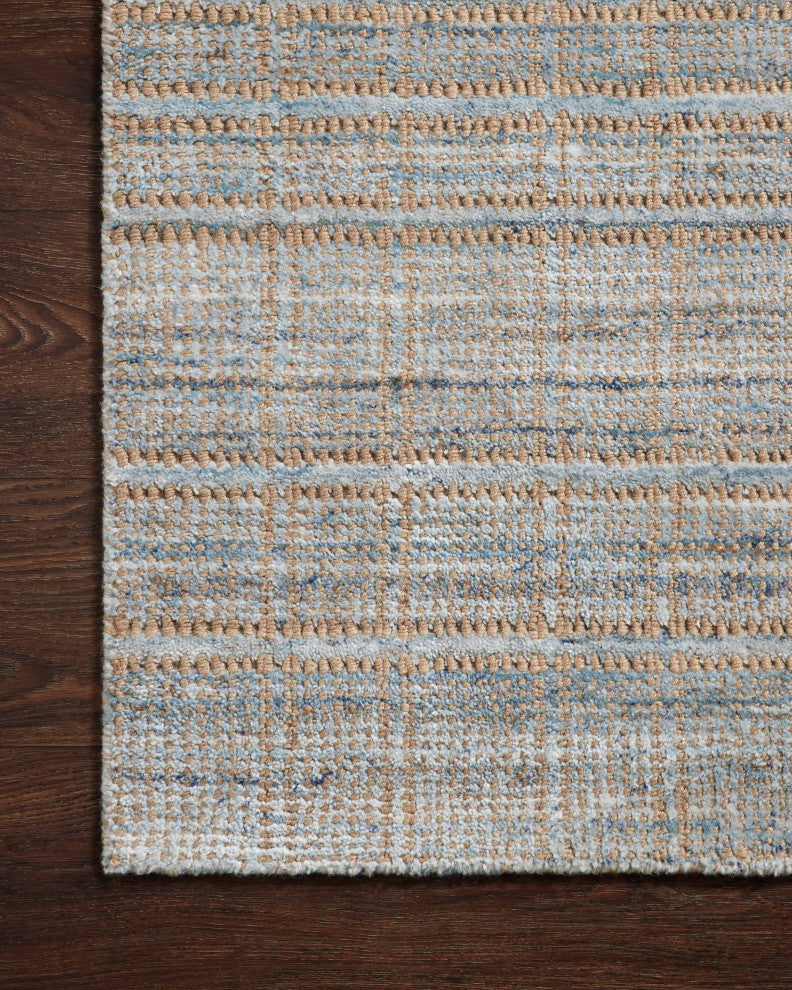 Loloi Jamie Natural / Sky 7'-9" x 9'-9" Area Rug