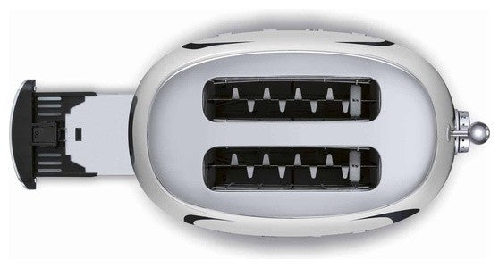 Smeg 2-Slice Toaster, Chrome