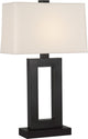 Robert Abbey RA-105XBZ 1-Light Table Lamp, Doughnut