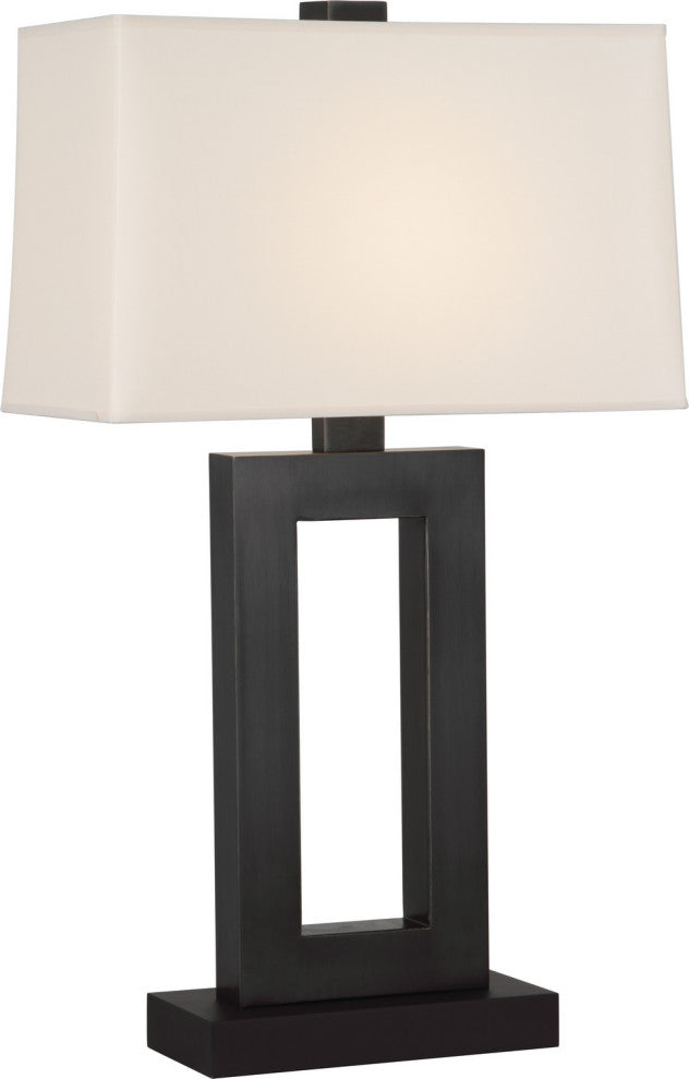 Robert Abbey RA-105XBZ 1-Light Table Lamp, Doughnut