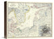 "Baltic, 1861" Stretched Canvas Giclee by Alexander Keith Johnston, 16"x13"