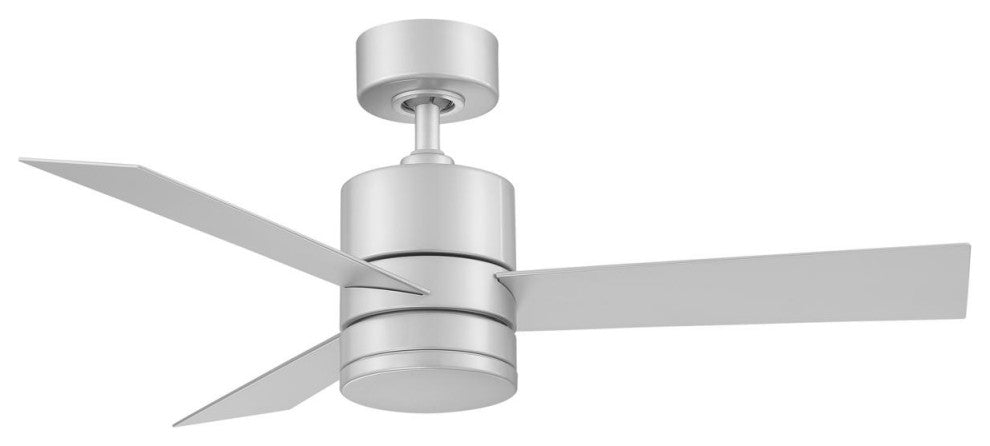 Axis 1 Light 44 in. Indoor Ceiling Fan, 3500K, Titanium