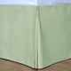 Cottonpure Colors Sustainable Cotton Bed Skirt, Sage, King