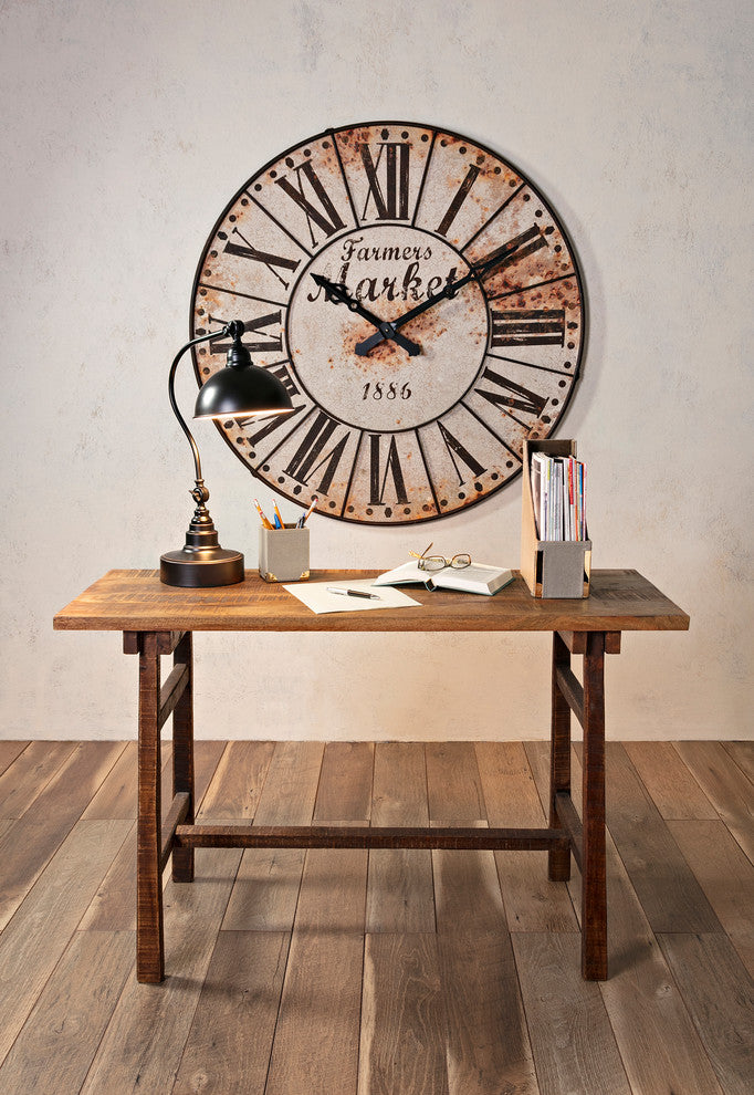 Farmers Market Oversized Wall Clock