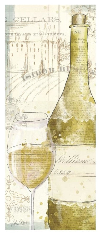 "Chateau Winery V" Digital Paper Print by Katie Pertiet, 26"x62"