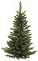 Vickerman A861150 5' Camdon Fir Artificial Christmas Wall Tree, Unlit