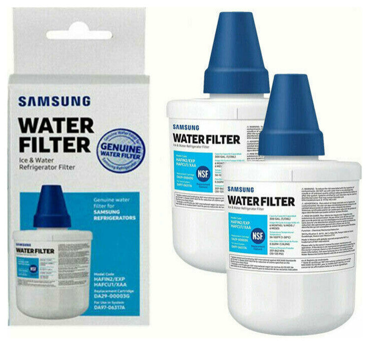 2 Pack Samsung DA29-00003G Aqua-Pure Plus Refrigerator Water Filter