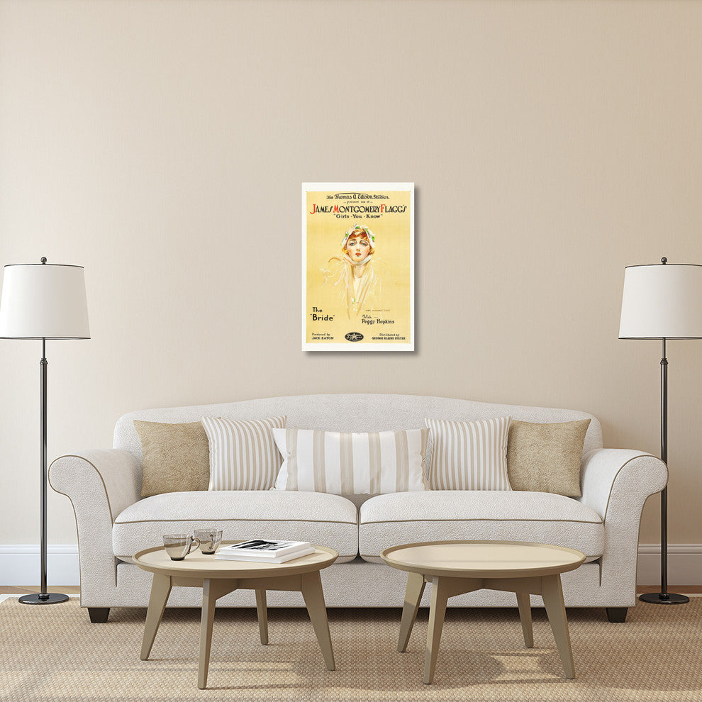 "The Bride" Stretched Canvas Giclee by Hollywood Photo Archive, 24x36"