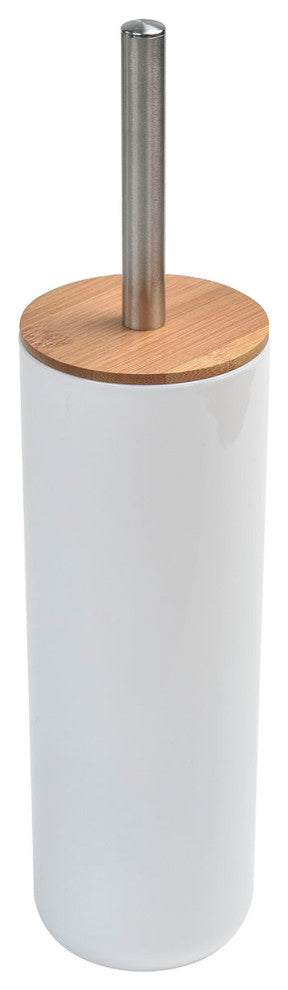 White Padang Bathroom Accessory Set 7-Pieces Bamboo