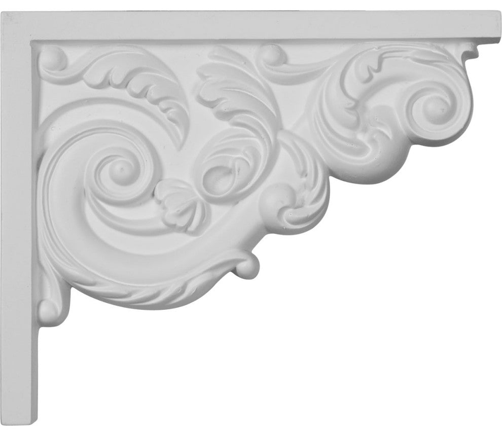 8 3/4"W x 7 1/8"H x 5/8"D Small Ashford Stair Bracket, Right