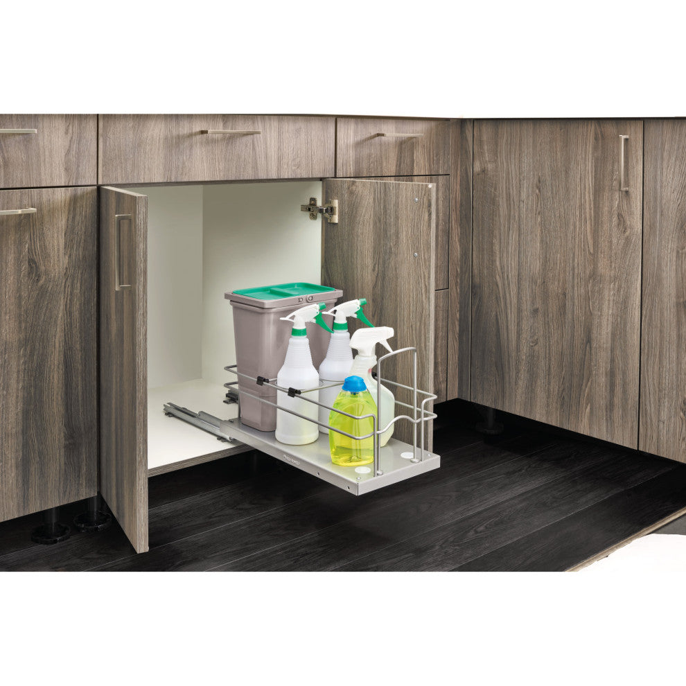 Undersink Pull Out Cleaning Organizer With Soft Close