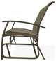 Belle Isle Sling 2-Seat Glider, Elevation Stone/Beachwood