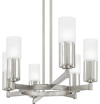 Quoizel CRZ648 Cruz 6 Light 48"W Linear Chandelier - Matte Black