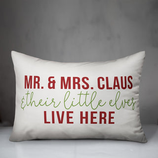 Don't Get Your Tinsel In A Tangle 14"x20" Throw Pillow