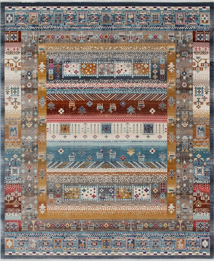 Noori Rug Latif Leslee Blue/Brown Rug