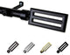Mabel 13/16 inch dia. Curtain Rod, Black, 66-120"