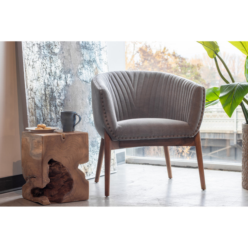 Retro Kismet Tub Chair Grey - Grey
