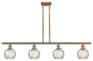 Innovations 516-4I-BB-G1215-6 4 Light Island Light, Brushed Brass