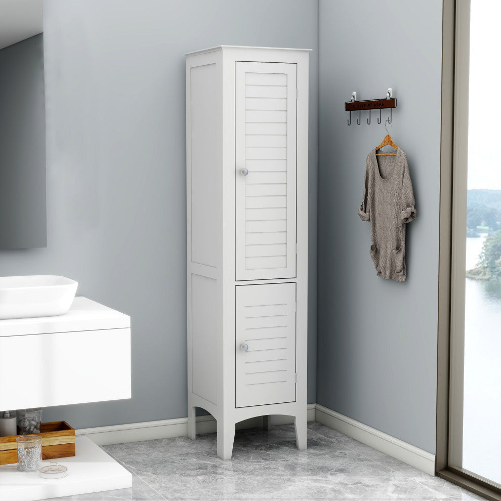 Gewnee Tall Narrow Tower Freestanding Cabinet
