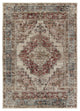 Vibe by Jaipur Living Emory Medallion Red/ Blue Area Rug 8'X10'