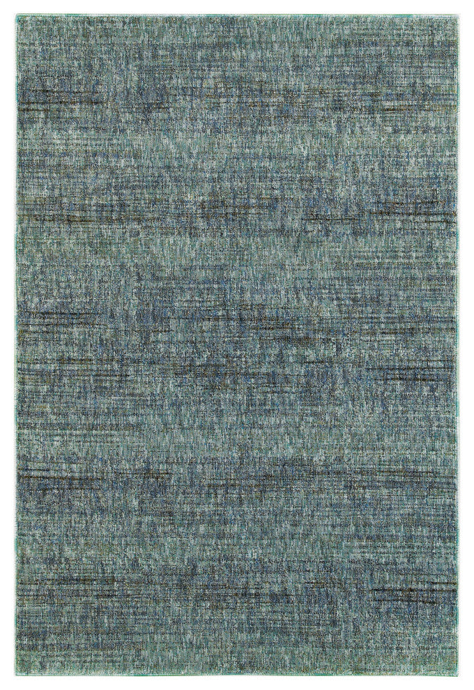 Aegina Antiquities Blue/Gray Area Rug, 6'7"x9'6"