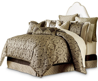 Imperial 9-Piece Queen Comforter Set - Bronze
