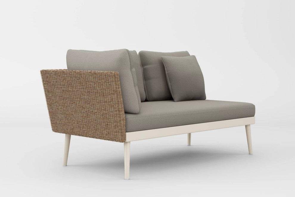 20Twenty 3-Piece Outdoor Loveseat Seating Set, Blond Weave