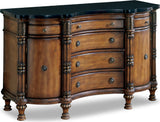 Butler Alberto Fossil Stone Credenza