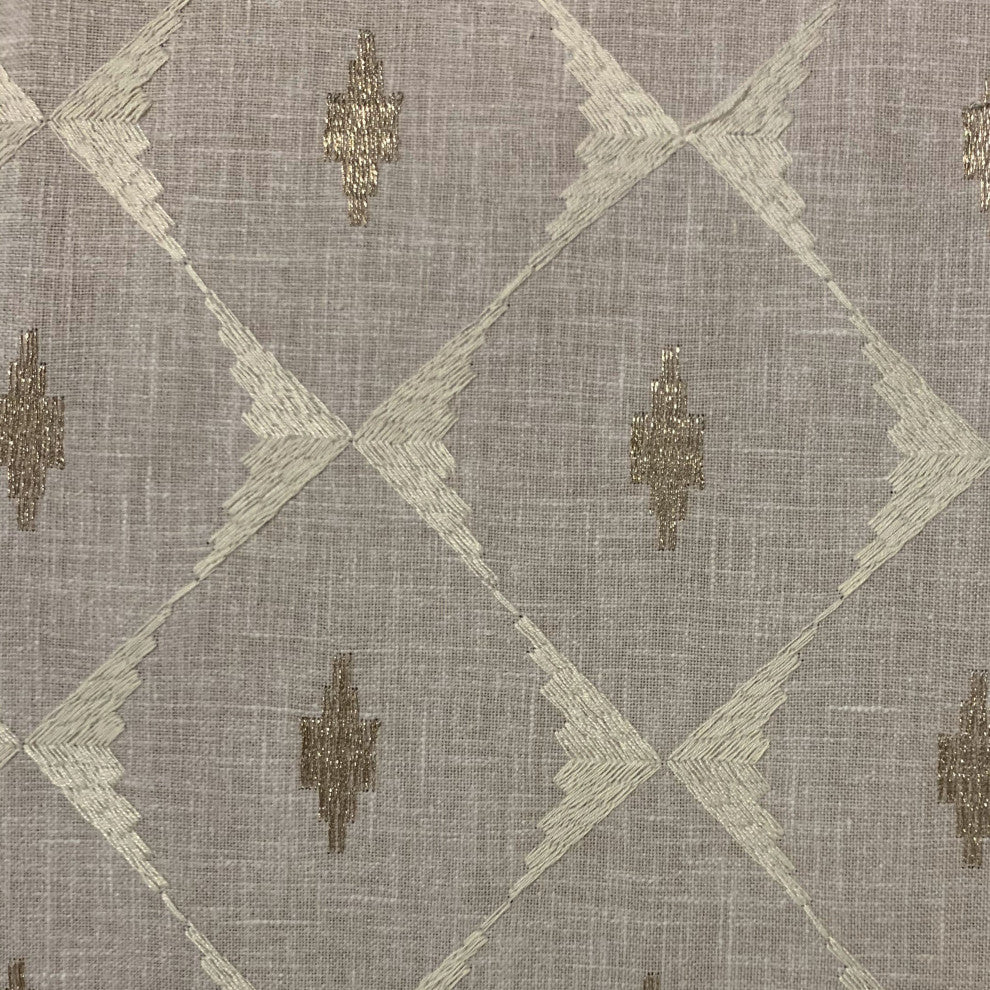 Plutus Gray Cubes Diamond Luxury Throw Pillow, 20"x30"