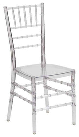 Flash Elegance Crystal Ice Stacking Chiavari Chair